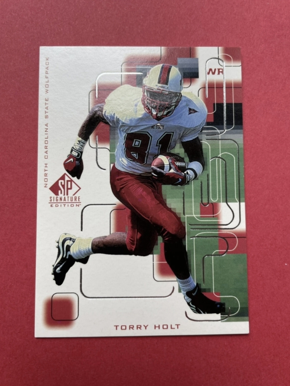 1999 Torry Holt RC Rookie #81 Upper Deck SP St. Louis Rams
